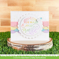 Give It a Whirl Messages - Lawn Fawn Stamp