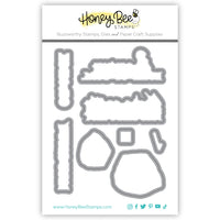 Naughty List Vintage Gift Card Box Add-On - Honey Cuts Die
