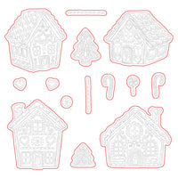Peppermint Village - Honey Cuts