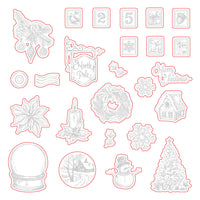 Postmarked: Holiday - Honey Cuts