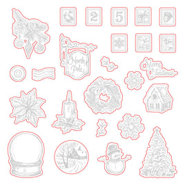 Postmarked: Holiday - Honey Cuts
