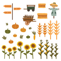 Farmhouse Fields Pumpkin Patch Add-On - Honey Cuts Die