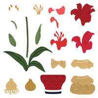 Lovely Layers: Amaryllis - Honey Cuts Die
