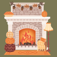 Lovely Layers: Fireplace Falloween Add-On - Honey Cuts Die