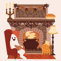 Lovely Layers: Fireplace Falloween Add-On - Honey Cuts Die