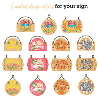 Lovely Layers: Seasonal Signs - Honey Cuts Die