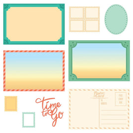 Time To Go Postcard - Honey Cut