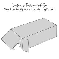 Vintage Gift Card Box - Honey Cuts Die