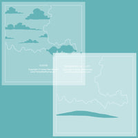 Farmhouse Fields (6pc) - Layering Stencil Set