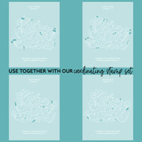 Give Thanks (4pc) - Coordinating Stencil Set