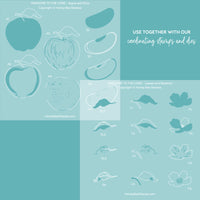 Awesome To The Core (2pc) - Coordinating Stencil Set