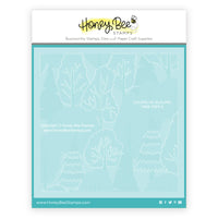 Colors Of Autumn (6pc) - Background Stencil Set