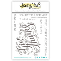Give Thanks - Clear Stamp