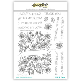 Bountiful Banner - Clear Stamp