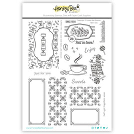 Vintage Gift Card Box Add-On - Fall Treats - Clear Stamp