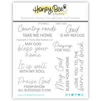 It Is Well - Clear Stamp