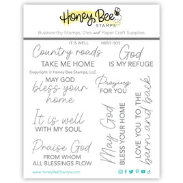 It Is Well - Clear Stamp