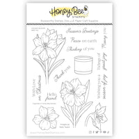 Holiday Blooms - Clear Stamp