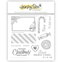 Holiday Treats Vintage Gift Card Box Add-On - Clear Stamp