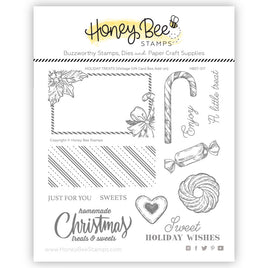 Holiday Treats Vintage Gift Card Box Add-On - Clear Stamp