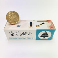 Birthday Cake - Bee Creative Wax Stamper