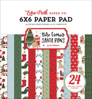 Here Comes Santa Paws 6x6 Paper Pad