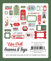 Here Comes Santa Paws Frames & Tags