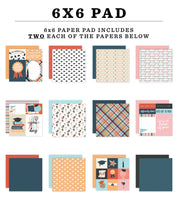 Happy Graduation 6x6 Paper Pad