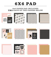 Happy New Year 6x6 Paper Pad