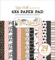 Happy New Year 6x6 Paper Pad
