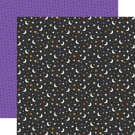 Moonlit Magic - Echo Park Halloween Parade Cardstock 12"X12"