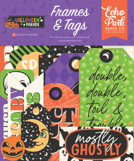 Halloween Parade - Echo Park Frames & Tags Ephemera