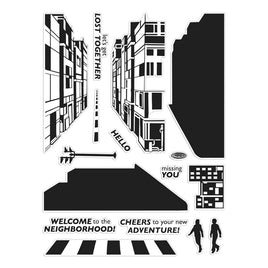 HA + RT Street-view HeroScape - Clear Stamp