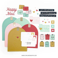 Happy Mail - Embossing Folder