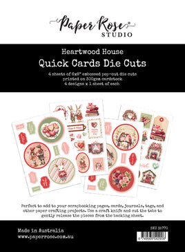 Heartwood House 6x8 Quick Cards Die Cuts 35770
