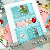 Rustic Brick Wall - 3D Embossing Folder