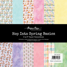 Hop Into Spring Basics 6x6 Paper Collection 36139