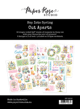 Hop Into Spring 6 x 8" Cut Aparts 36133