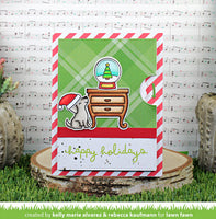 Little Snow Globe: Dog - Lawn Fawn Clear Stamp