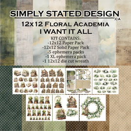 I Want It All - Floral Academia