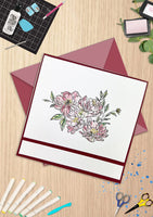 Just for You Floral - GoLetterPress Impression Stamp