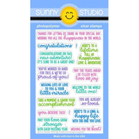Inside Greetings Congrats Stamps