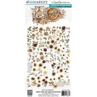 49 & Market Country Heart Cafe Laser Cut Wildflowers