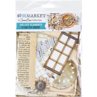 49 & Market Country Heart Cafe Die-Cut Elements