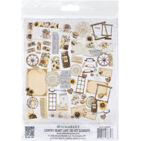 49 & Market Country Heart Cafe Die-Cut Elements