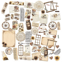 49 & Market Country Heart Cafe Die-Cut Elements