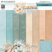 49 & Coastal Soul - Coastal Soul - 12 x12 Solids Collection Pack