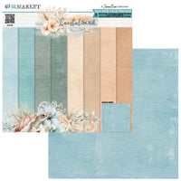 49 & Coastal Soul - Coastal Soul - 12 x12 Solids Collection Pack