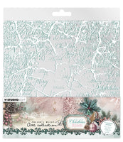 JMA Acetate Sheets White & Vintage Mint Christmas Blush 6 Sheets