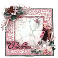 JMA Cutting Die Merry Christmas Christmas Blush 5 Pieces